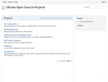 Tablet Screenshot of opensource.srlabs.de